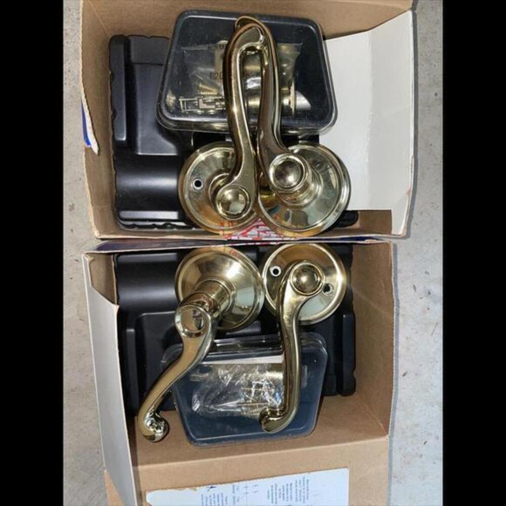 LOT OF 2 Schlage FLA 605 Passage Latch for Left Hand Doors